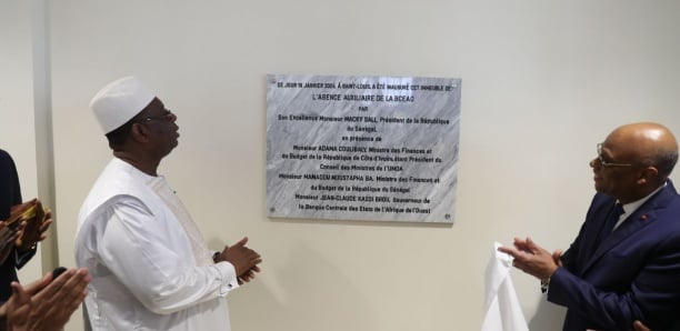 Inauguration de la nouvelle agence Bceao : Le conseil de Macky Sall au secteur privé de Saint-Louis