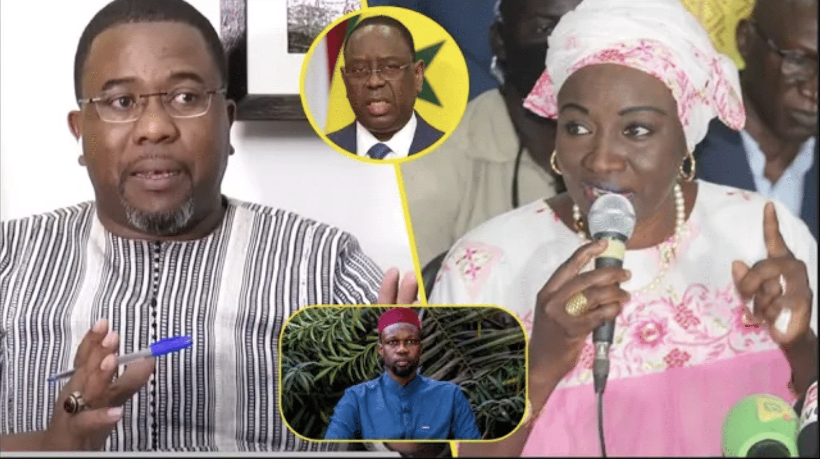 Audience des recalés au Palais: Bougane appel en direct et recadre sévèrement Mimi Touré « Mom Bokna