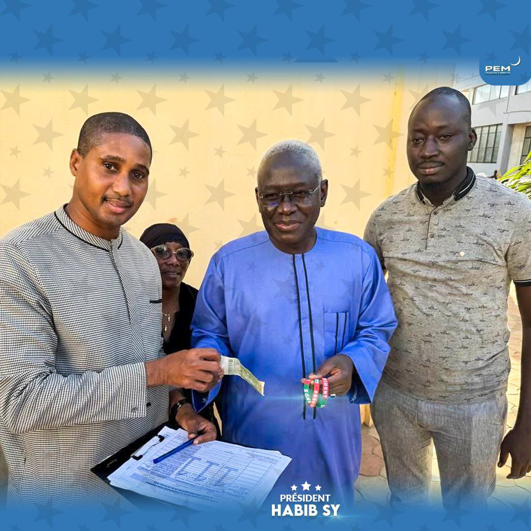 Présidentielle : Habib Sy valide haut la main ses parrainages …