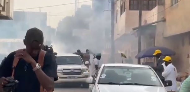 Visites de proximité: La caravane du candidat Khalifa Ababacar Sall gazée à Yoff