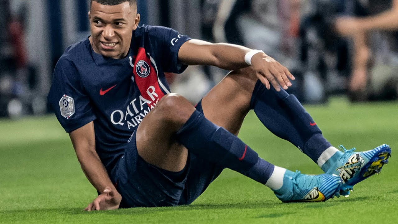 PSG : Kylian Mbappé gravement blessé…( vidéo)