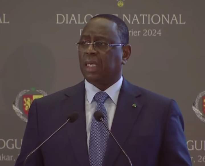 DIALOGUE NATIONAL : DISCOURS INTRODUCTIF DU PRESIDENT MACKY SALL