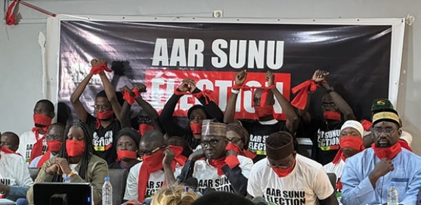 Tenue de la Présidentielle : Aar Sunu Élection veut paralyser tous les secteurs demain mardi