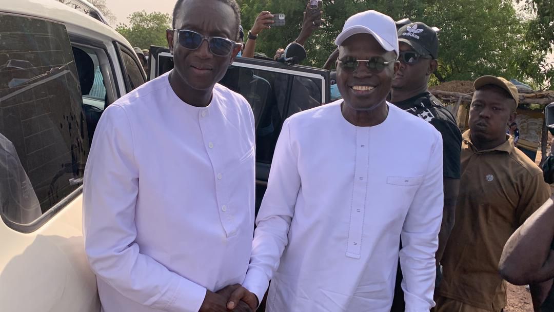 Campagne électorale : Amadou Bâ et Khalifa Sall en toute complicité à Vélingara !