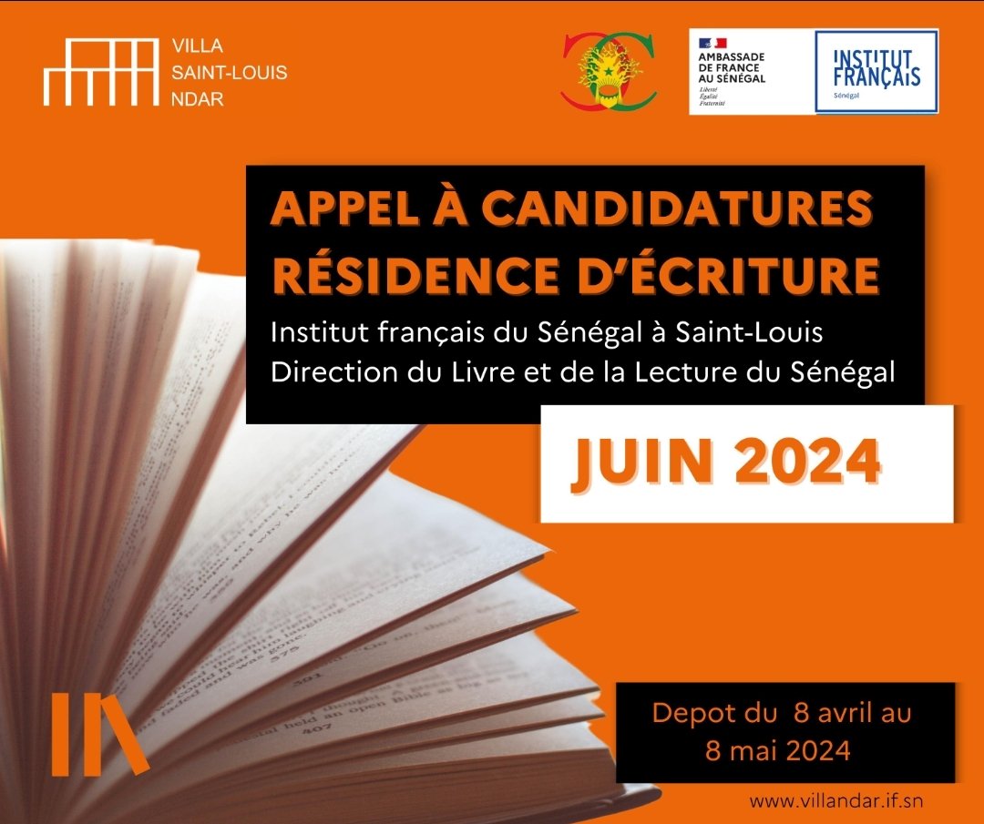 Résidence d’Écriture à la Villa Saint-Louis Ndar – Magazine Sénégal Njaay – Senegal-njaay.com
