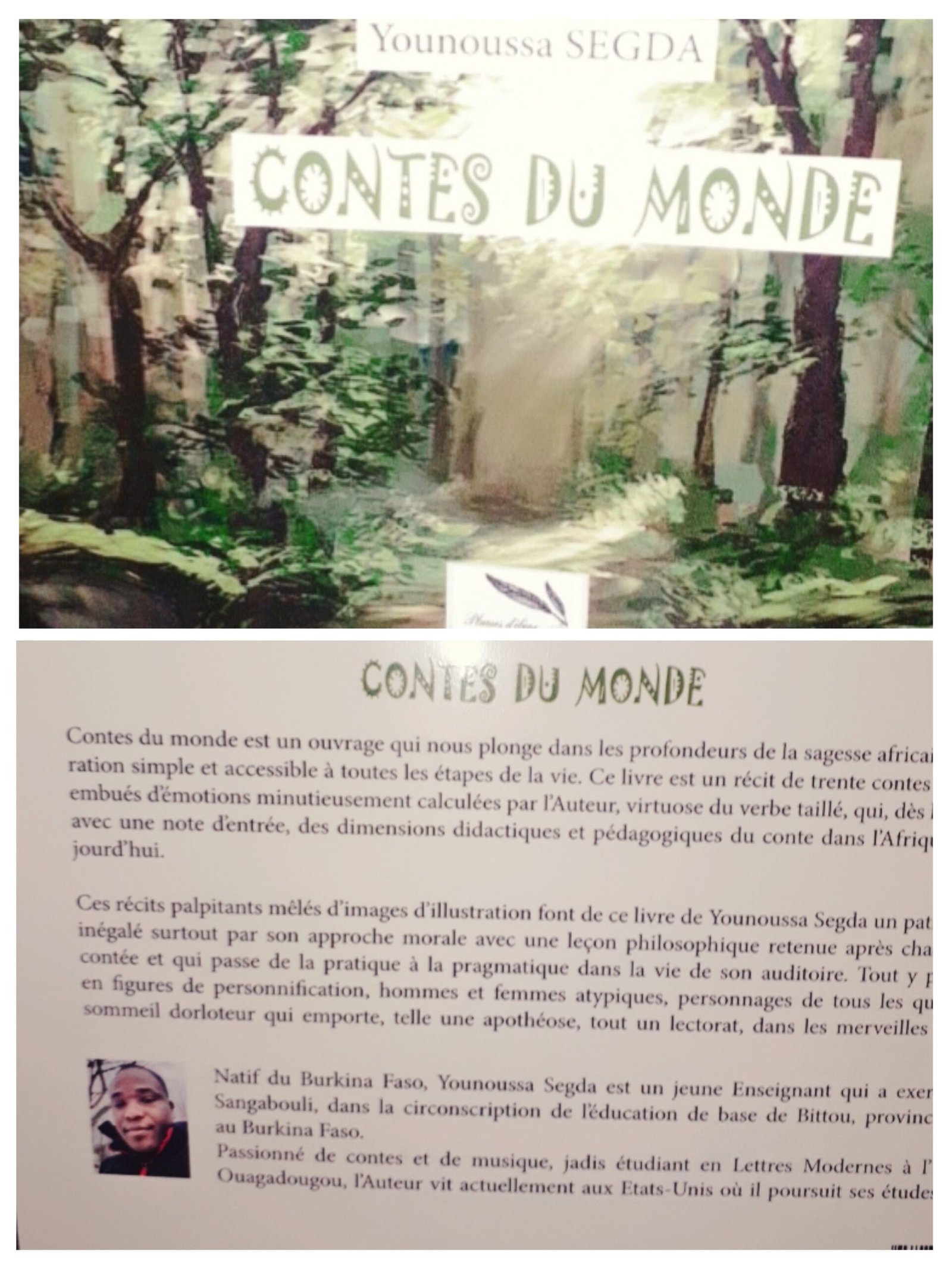 Sortie tant attendue du livre « Contes du monde » de Younoussa Segda. – Magazine Sénégal Njaay – Senegal-njaay.com