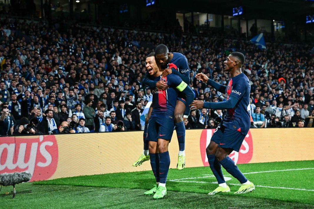 LDC: Mbappé et le PSG dominent la Real Sociedad et filent en quarts de finale
