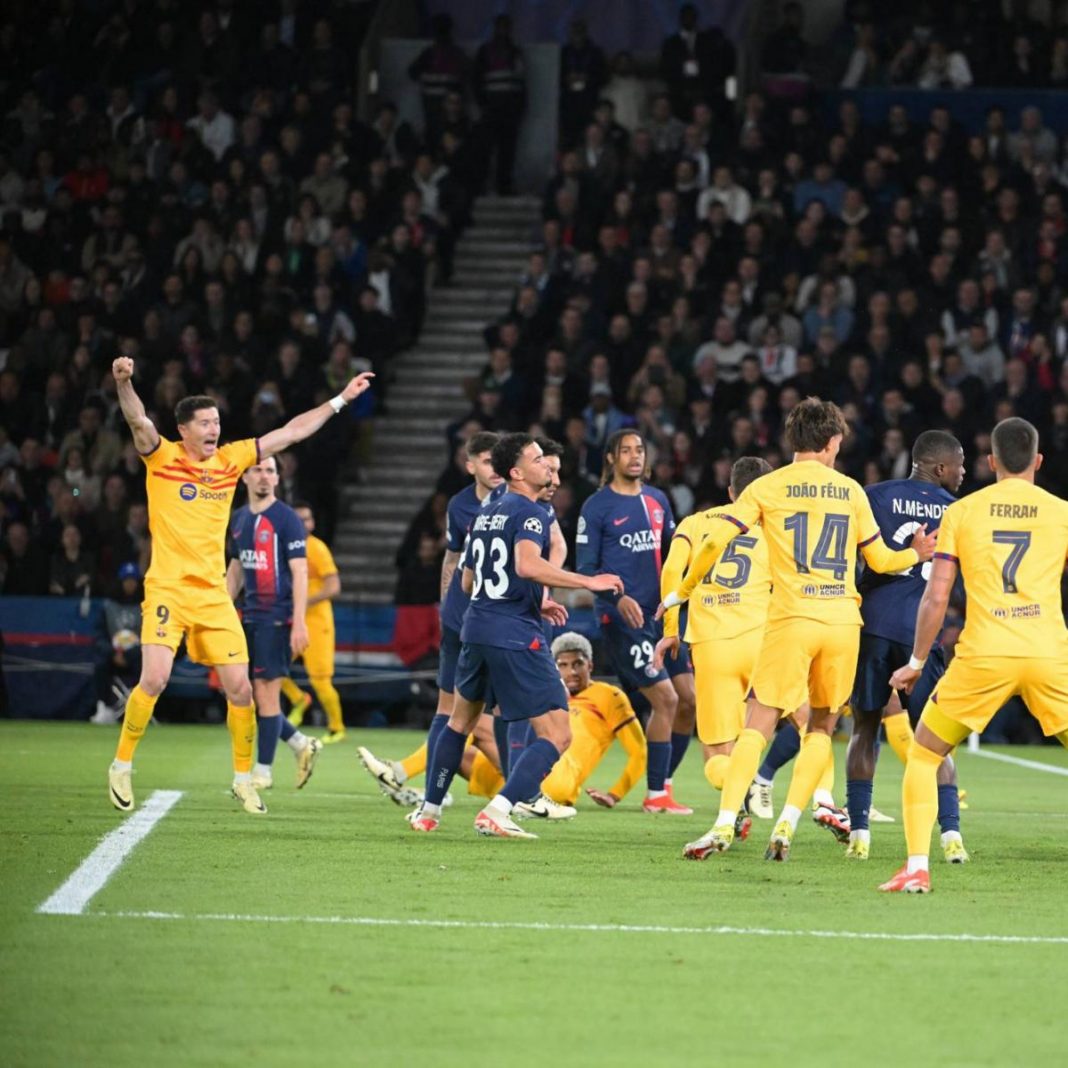 Le PSG craque contre le Barça au Parc des Princes en quarts de finale aller de Ligue des champions