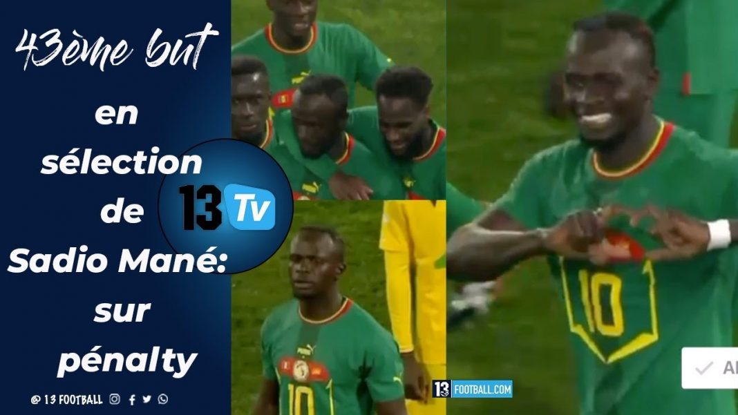 Senegal Benin : Sadio Mané ouvre le score !
