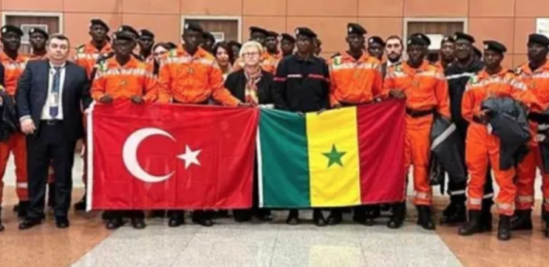 SÉNÉGAL – Les 30 pompiers sénégalais envoyés en Turquie honorés par Erdogan