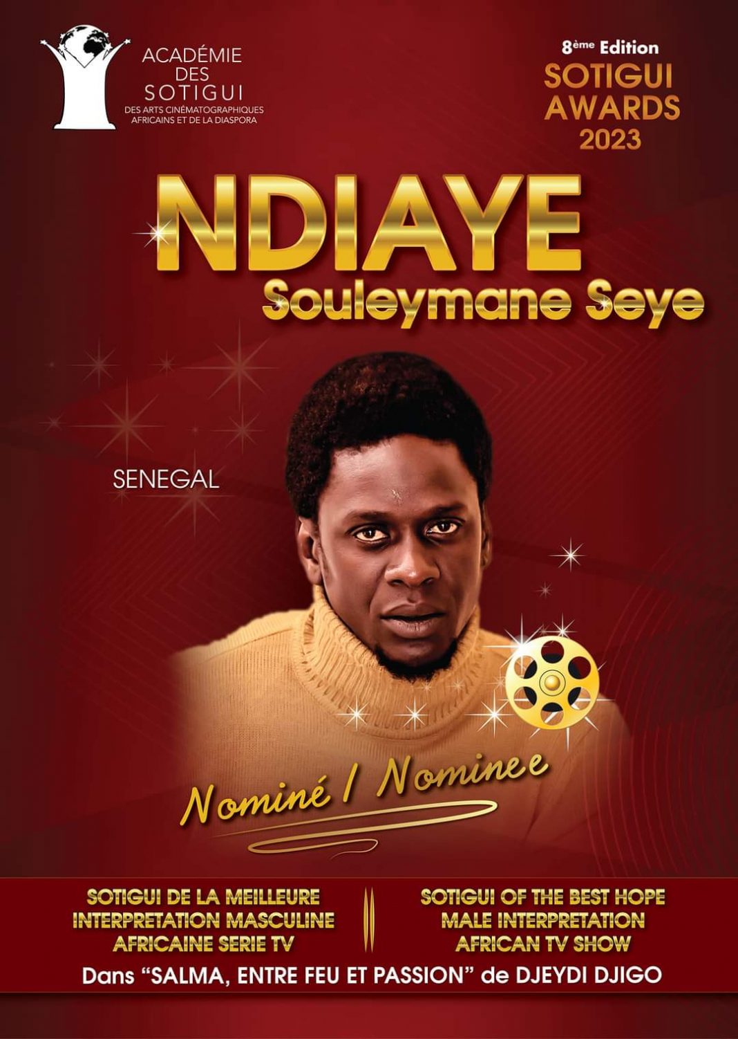 Sotigui Awards 2023 : Souleymane Seye nominé