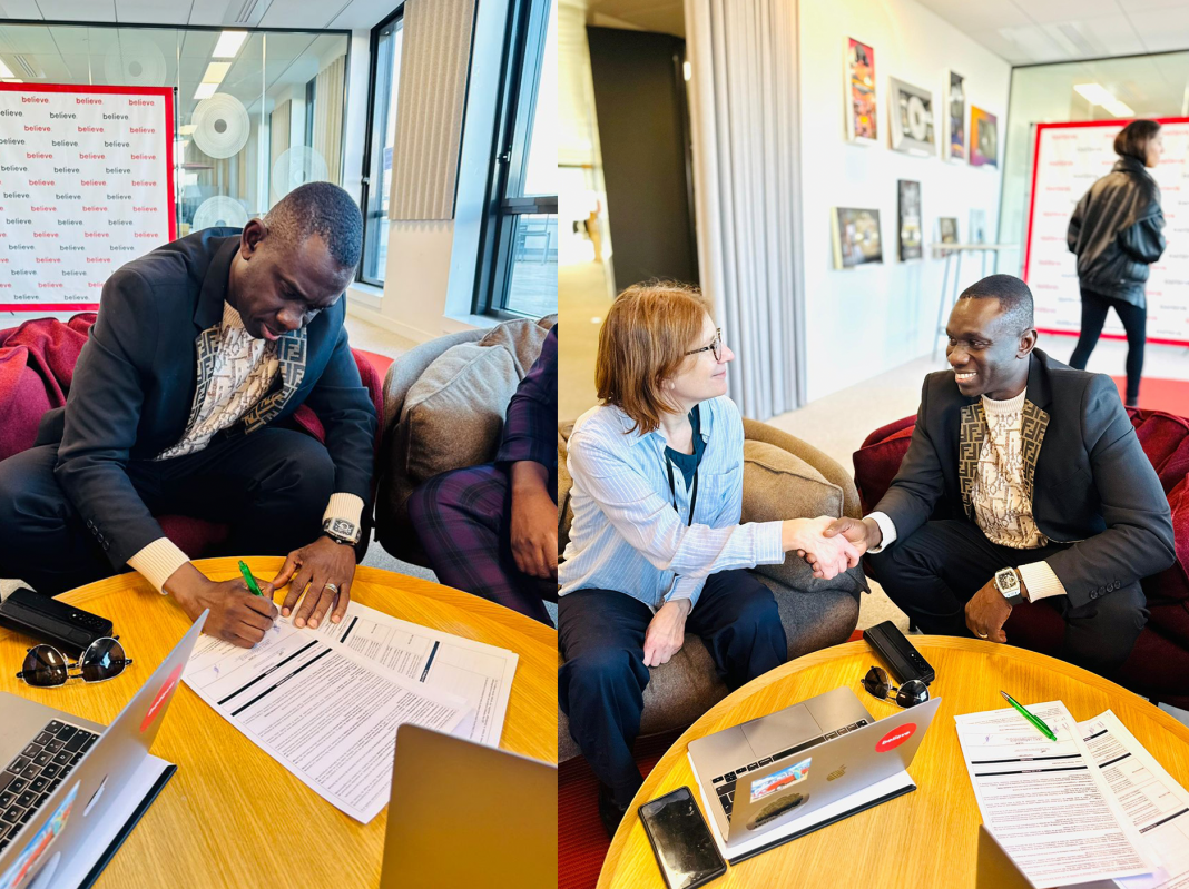 SÉNÉGAL – Pape Diouf signe chez Believe Music