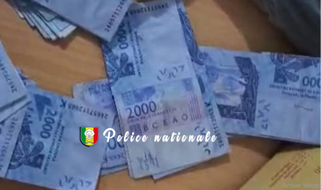 Trafiquants pris avec 400 000 FCFA de faux billets à Thiès