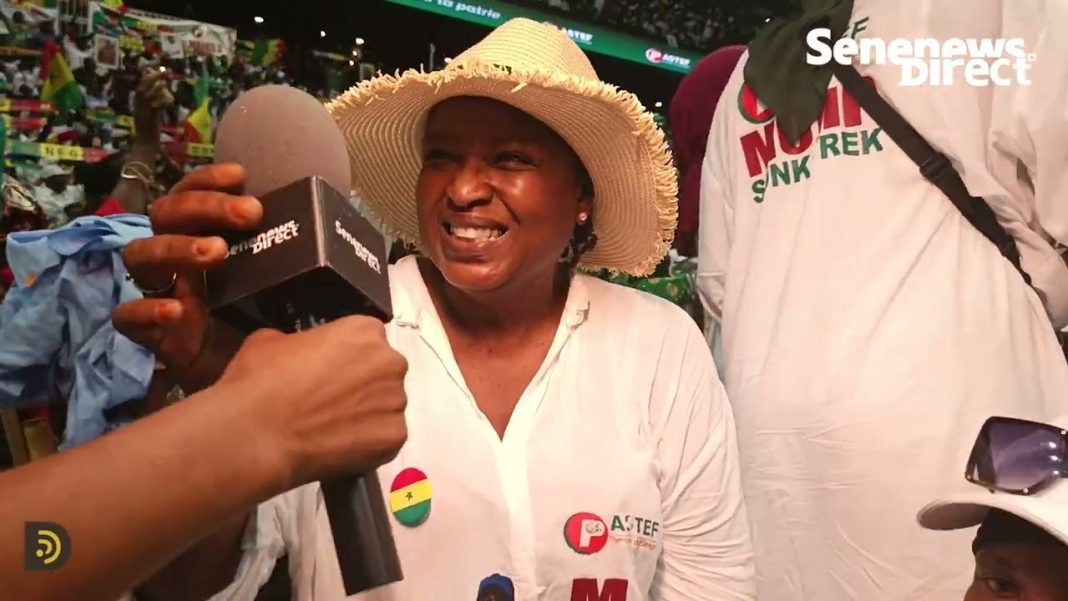 Investiture d’Ousmane Sonko : Sona Diamanka évoque une démonstration de force populaire et lance déjà la mobilisation pour 2027